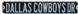 Dallas Cowboys Dr Steel Street Sign