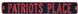 New England Patriots Place Steel Street Sign