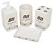 NASCAR #88 Dale Jarrett 4 pc Ceramic Bathroom Set