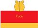 WINNIE THE POOH Hooded Towel