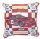 DALE EARNHARDT, JR. Red Decorative Pillow