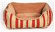 STRIPED RECTANGULAR CUDDLE UP®, Red 17"x20" Small