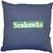 SEATTLE SEAHAWKS 18" Denim Square Pillow