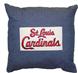 ST LOUIS CARDINALS 18" Denim Square Pillow