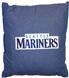 SEATTLE MARINERS 18" Denim Square Pillow