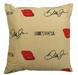 Dale Earnhardt Jr. #8 Tan 17" Pillow