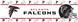 ATLANTA FALCONS Wall Border