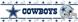 DALLAS COWBOYS Wall Border