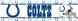 INDIANAPOLIS COLTS Wall Border