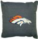 NFL Denver Broncos Denim 18" Square Pillow