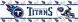 TENNESSEE TITANS Wall Border