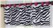Zebra Valance