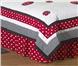 Little Ladybug Full/Queen Bedskirt