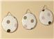Pink & Brown Modern Polka Dots Wall Hangings