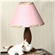 Pink & Brown Modern Polka Dots Lamp Shade