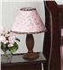 Pink & Brown Toile Lamp Shade