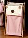 Pink & Brown Modern Polka Dots Hamper