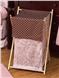 Pink & Brown Toile Hamper