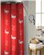 University Nebraska Collegiate Shower Curtain