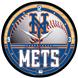 New York Mets Wall Clock 12.75" Round