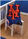 NEW YORK METS Coral Fleece Blanket
