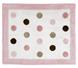 Pink & Brown Modern Polka Dots Rug-Backordered unitl 9/30