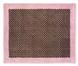 Pink & Brown Toile Rug