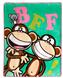Bobby Jack TEXT ME 50x60" Throw Blanket
