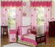 Flower Pink & Green 5pc Toddler Bedding Set
