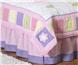 Butterfly Pink & Lavender Full/Queen Bedskirt