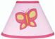 Butterfly Pink & Orange Lamp Shade