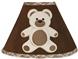 Teddy Bear Chocolate Lamp Shade