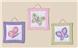 Butterfly Pink & Lavender Wall Hangings