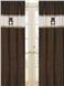 Teddy Bear Chocolate Window Panels