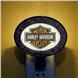 Harley Davidson Black Art-Glass Night Light