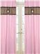 Teddy Bear Pink Window Panels