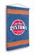 Detroit Pistons Sidelines Wall Hanging