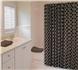 Geo BROWN Shower Curtain