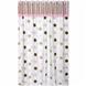 Mod Dots Pink Shower Curtain