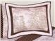 Pink Brown Toile Pillow Sham