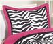 Zebra Pink Pillow Sham