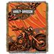Harley Davidson® Cycle Tapestry Throw