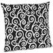 Madison Scroll Print Decorative Pillow