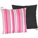 Madison Stripe & Dot Print Decorative Pillow