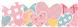 HEART TO HEART- Pink Wall Border