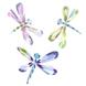 Dragonflies Wallies Wallpaper Cutouts
