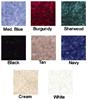 DECORATIVE PLUSH BATHROOM RUGS--21"x32" RUG