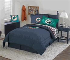 MIAMI DOLPHINS Denim Bedding Accessories | By DomesticBin