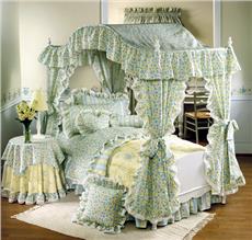 FLOWING RIBBONS Bedding Ensemble Bedskirt