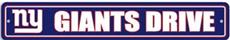 New York Giants Street Sign | By DomesticBin